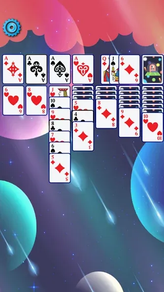 Solitaire Space™ (Солярис Спейс)  [МОД Бесконечные деньги] Screenshot 5