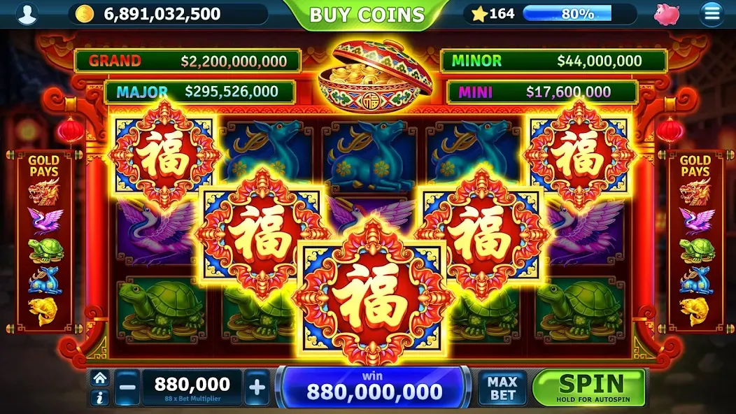 Slots of Vegas (Слоты Вегаса)  [МОД Все открыто] Screenshot 1