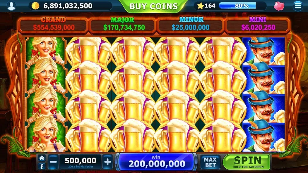 Slots of Vegas (Слоты Вегаса)  [МОД Все открыто] Screenshot 3