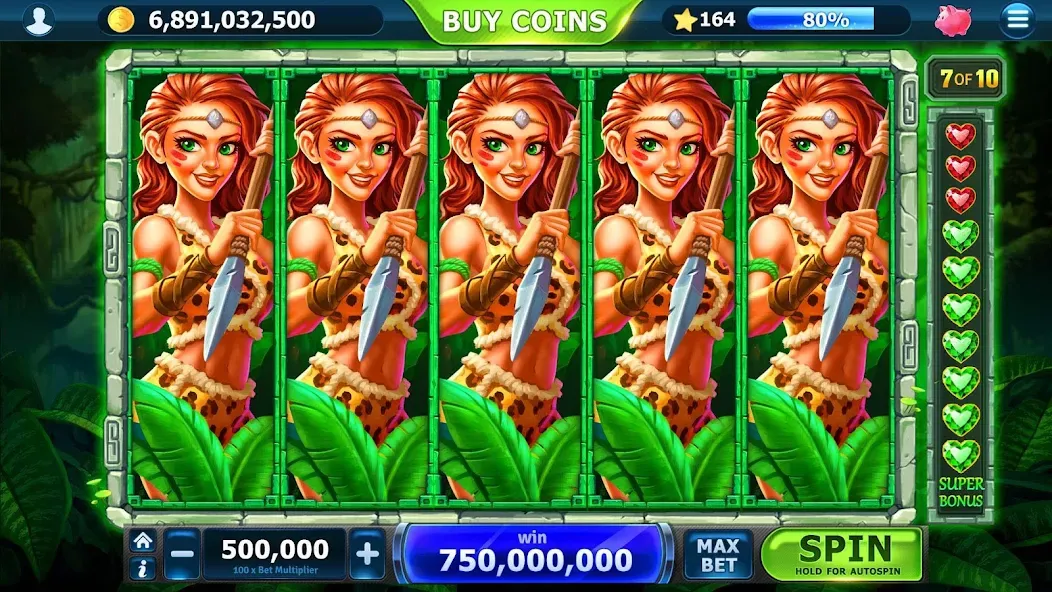 Slots of Vegas (Слоты Вегаса)  [МОД Все открыто] Screenshot 4