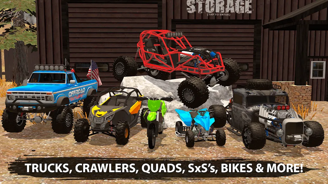 Offroad Outlaws (Оффроуд Аутлоус)  [МОД Menu] Screenshot 1