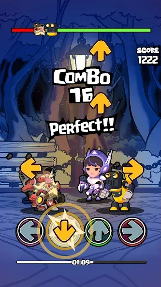 Beat Fight:Full Mod Battle (Бит Файт)  [МОД Бесконечные деньги] Screenshot 2