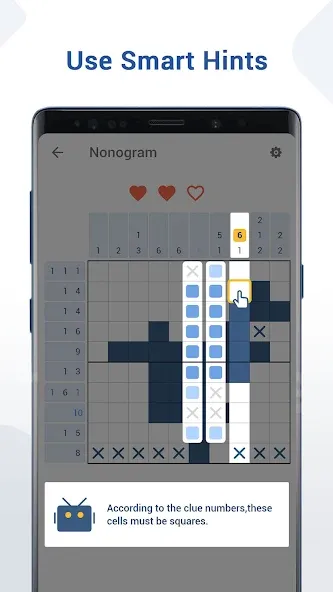 Nonogram - Fun Logic Puzzle (Нонограмма)  [МОД Бесконечные деньги] Screenshot 4