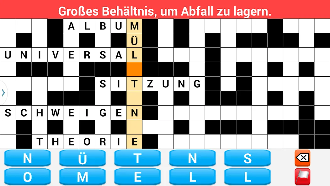 Kreuzworträtsel Deutsch  [МОД Меню] Screenshot 5