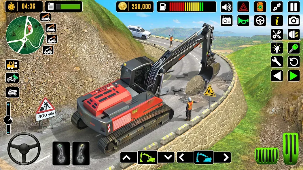 City Road Construction Games (Сити Роад Конструкшн Геймс)  [МОД Бесконечные монеты] Screenshot 1