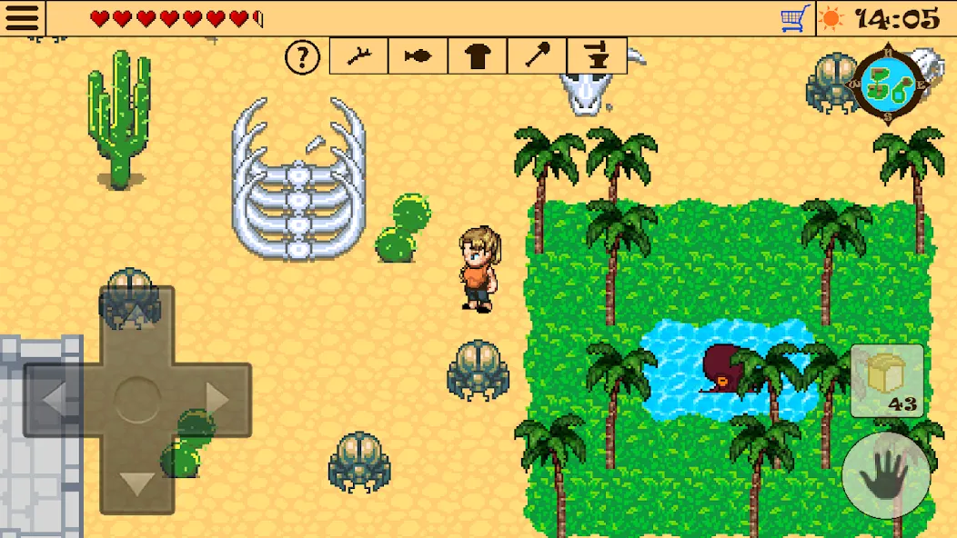 Survival RPG 2:Temple Ruins 2D (Сурвивал РПГ 2)  [МОД Меню] Screenshot 1