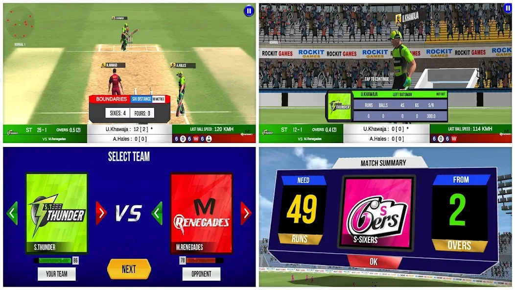 Aussie T20 Cricket Game 2023  [МОД Mega Pack] Screenshot 4