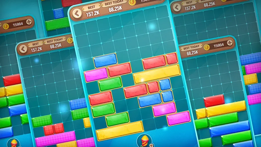 Block Crush - Puzzle Game  [МОД Unlimited Money] Screenshot 3