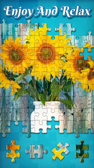 Jigsaw Puzzles  [МОД Бесконечные деньги] Screenshot 2