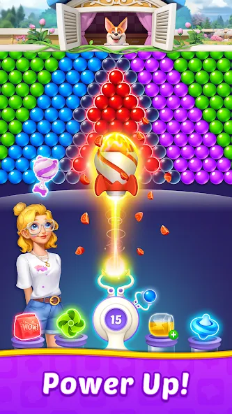 Bubble Shooter Home  [МОД Mega Pack] Screenshot 2