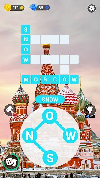 Word City: Connect Word Game (Ворд Сити)  [МОД Бесконечные деньги] Screenshot 5