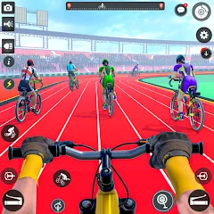 Взлом BMX Cycle Race 3d Cycle Games (гонка на велосипедах 3D игры на велосипеде)  [МОД Menu] - последняя версия apk на Андроид