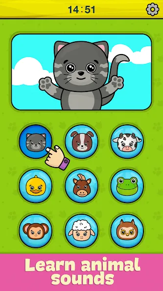 Bimi Boo Baby Phone for Kids  [МОД Много денег] Screenshot 2