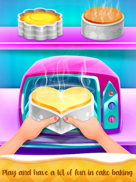 Cake Maker Cooking Cake Games (Кейк Мейкер кулинарные игры на приготовление тортов)  [МОД Бесконечные деньги] Screenshot 5