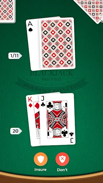 Blackjack (Блэкджек)  [МОД Menu] Screenshot 3