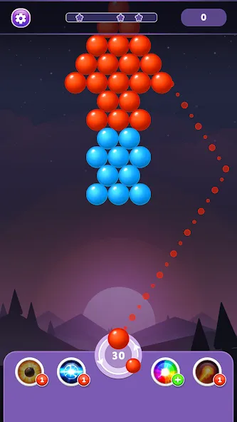 Bubble Shooter Rainbow  [МОД Бесконечные деньги] Screenshot 3