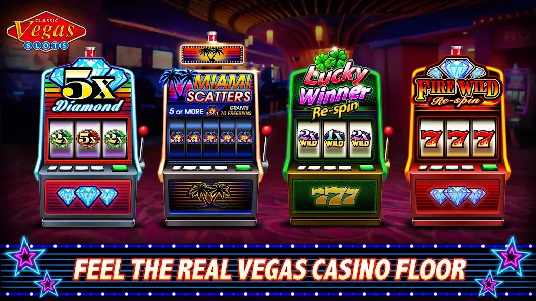 Super Win Slots - Vintage Slot (упер Вин Слотс)  [МОД Все открыто] Screenshot 3