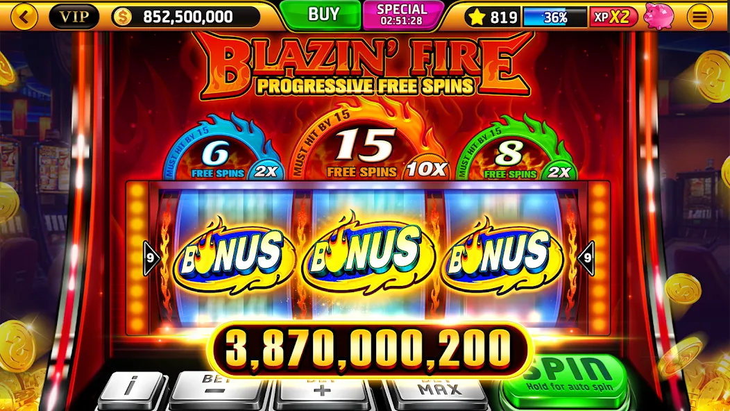 Wild Classic Slots Casino Game  [МОД Mega Pack] Screenshot 4