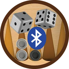 Скачать взломанную Bluetooth Backgammon  [МОД Бесконечные монеты] - полная версия apk на Андроид