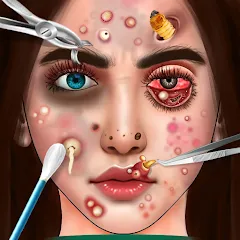 Взломанная ASMR Doctor Makeup Salon games (АСМР)  [МОД Много денег] - последняя версия apk на Андроид