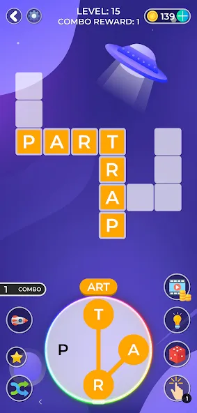 Word Game. Crossword Search Pu  [МОД Меню] Screenshot 5