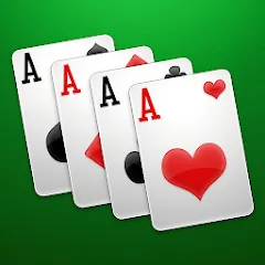 Взломанная Solitaire: Classic Card Games (Солитер)  [МОД Много монет] - последняя версия apk на Андроид