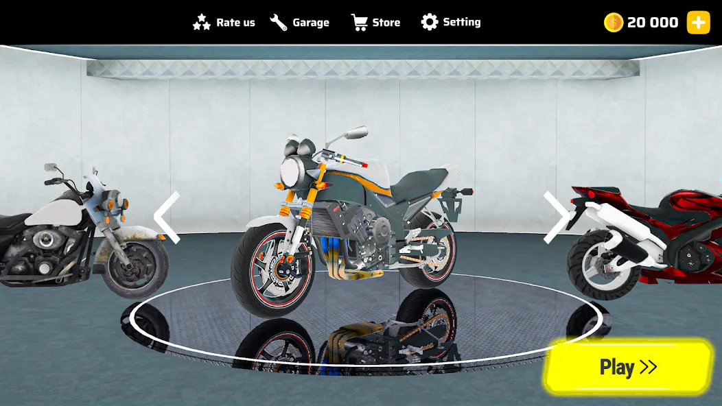 Moto Bike Race 3D Motorcycles  [МОД Unlimited Money] Screenshot 5