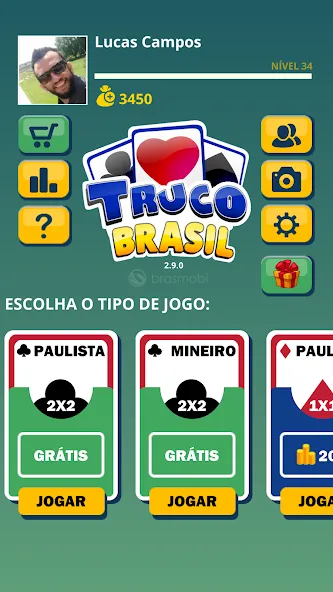 Truco Brasil - Truco online (Труко Бразиль)  [МОД Mega Pack] Screenshot 2