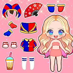 Взломанная Doll Dress Up: Makeup Games (Долл Дресс Ап)  [МОД Много денег] - стабильная версия apk на Андроид