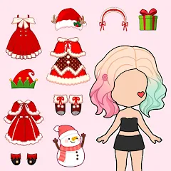 Скачать взломанную Magic Princess: Dress Up Doll (Меджик Принцесс)  [МОД Unlimited Money] - стабильная версия apk на Андроид