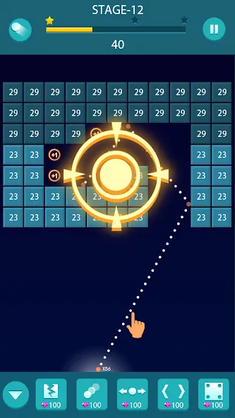 Bricks and Balls - Brick Game  [МОД Unlimited Money] Screenshot 4