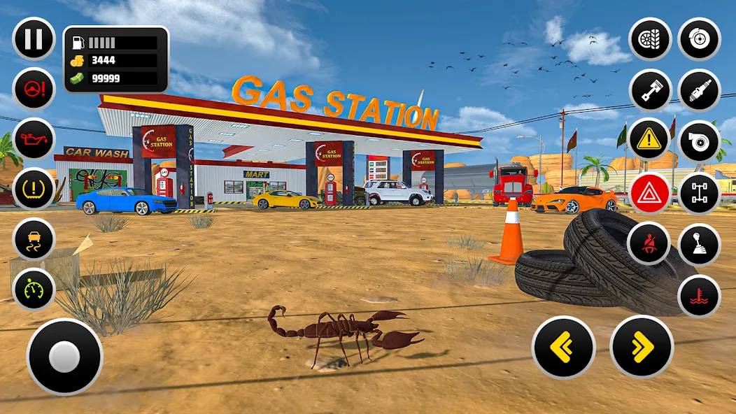 Gas Station Simulator Games  [МОД Menu] Screenshot 3