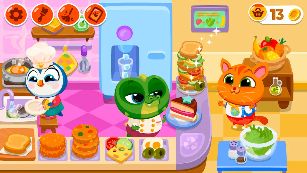 Bubbu School - My Virtual Pets (Буббу Скул)  [МОД Бесконечные деньги] Screenshot 2