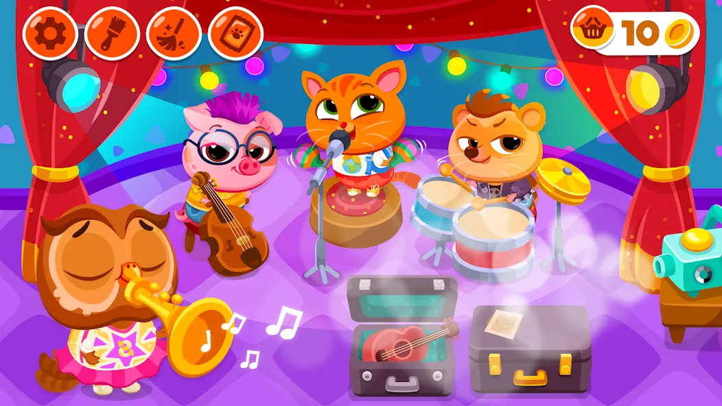 Bubbu School - My Virtual Pets (Буббу Скул)  [МОД Бесконечные деньги] Screenshot 3