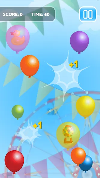 Pop Balloon Kids  [МОД Бесконечные монеты] Screenshot 1