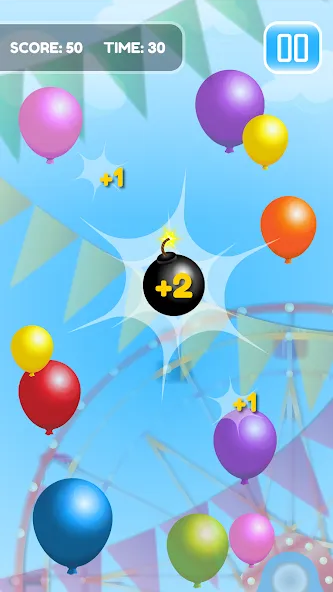 Pop Balloon Kids  [МОД Бесконечные монеты] Screenshot 3