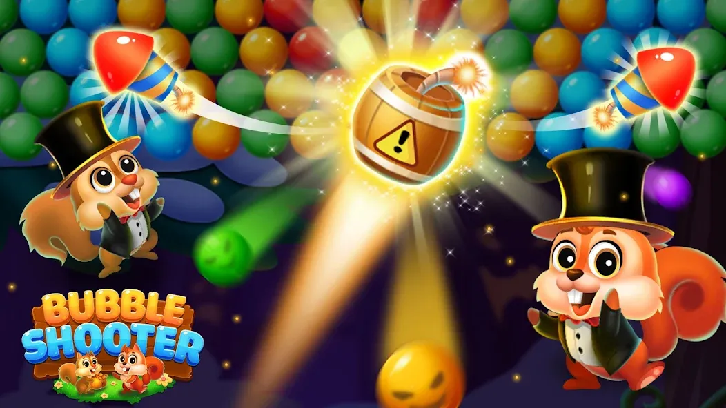 Bubble Shooter Rescue (Бабл Шутер Рескью)  [МОД Все открыто] Screenshot 2