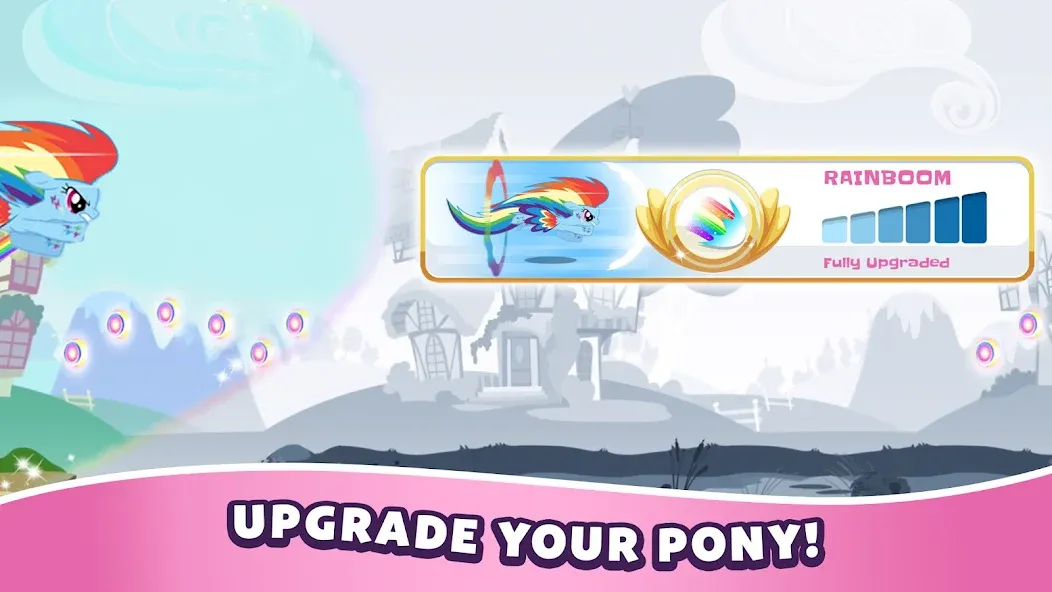 My Little Pony Rainbow Runners (Май Литл Пони)  [МОД Бесконечные монеты] Screenshot 3