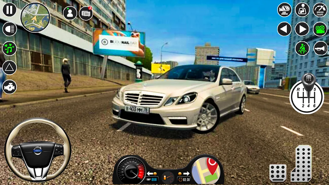 Modern Car Drive Glory Parking  [МОД Все открыто] Screenshot 4