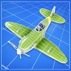 Взлом Idle Planes: Build Airplanes (Айдл Плейнс)  [МОД Много монет] - последняя версия apk на Андроид