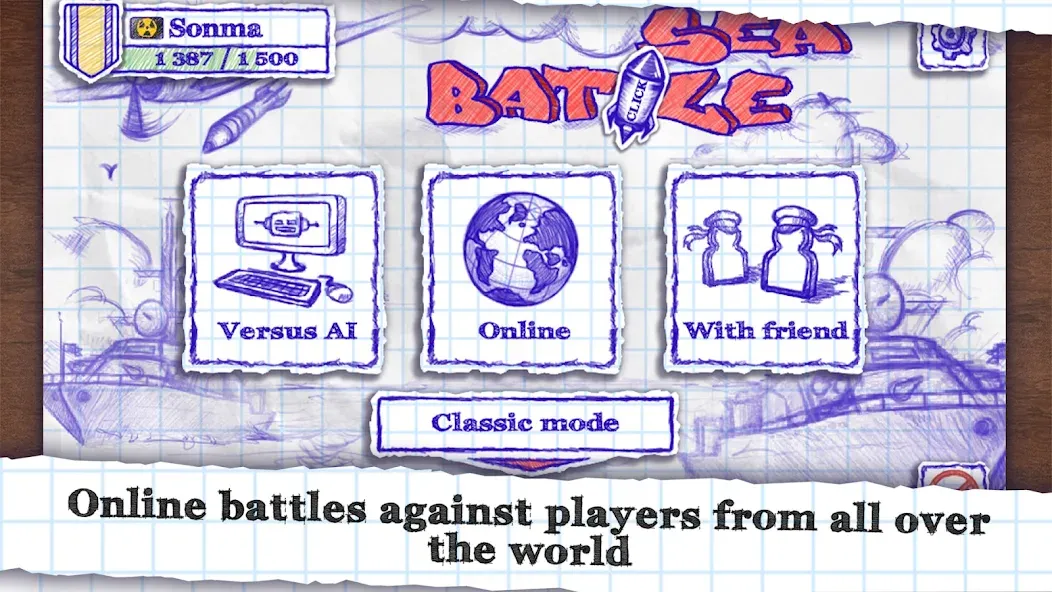 Sea Battle  [МОД Unlimited Money] Screenshot 1