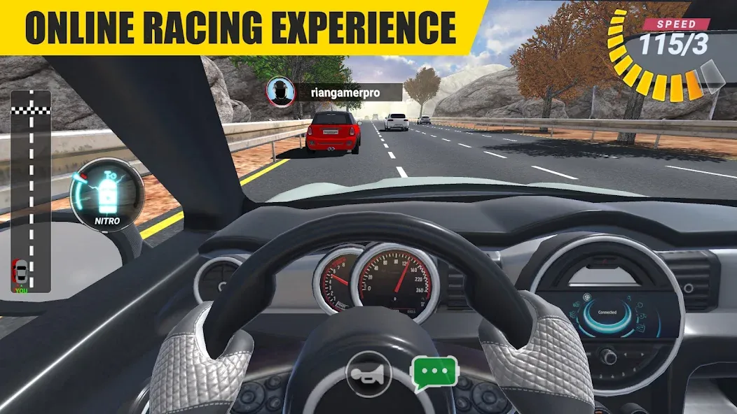 Racing Online:Car Driving Game  [МОД Mega Pack] Screenshot 1