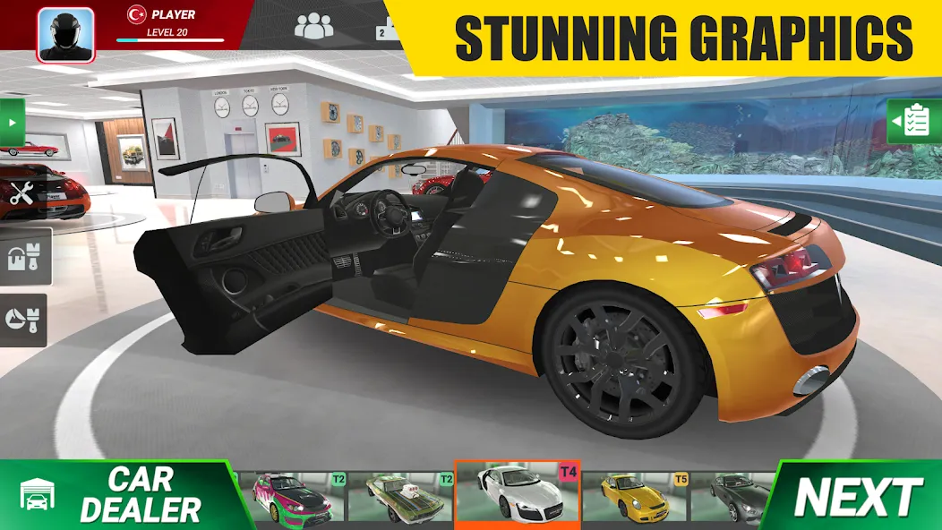 Racing Online:Car Driving Game  [МОД Mega Pack] Screenshot 4