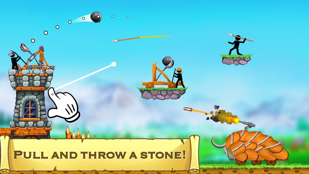 The Catapult 2 : bone masters  [МОД Unlocked] Screenshot 2