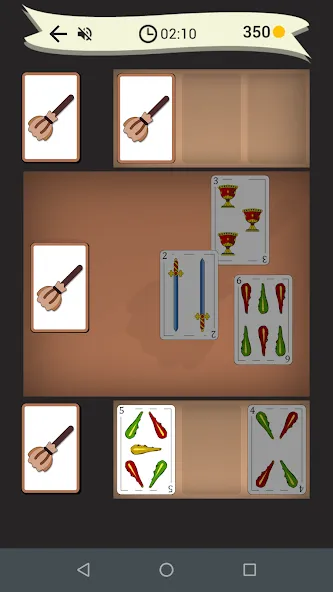 Broom: card game (Эскоба дель 15)  [МОД Бесконечные монеты] Screenshot 5