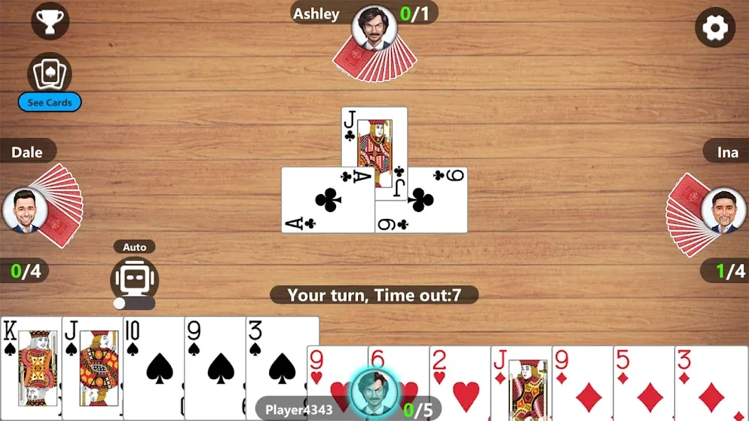 Callbreak Master 3 - Card Game  [МОД Меню] Screenshot 3