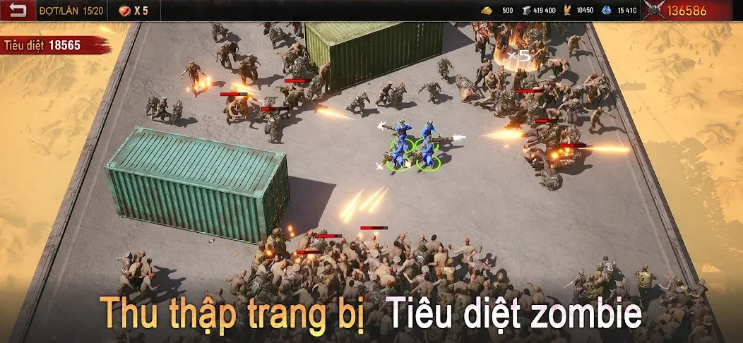 Binh Đoàn Z  [МОД Много денег] Screenshot 1