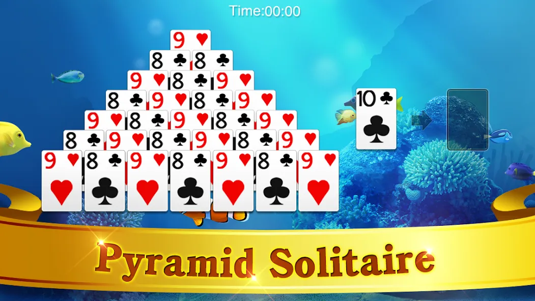 Pyramid Solitaire  [МОД Unlimited Money] Screenshot 5