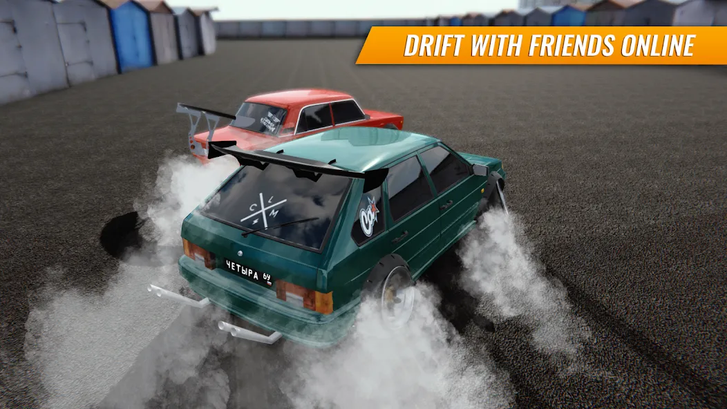 Russian Car Drift (Ар Си Ди в случае сокращения)  [МОД Много денег] Screenshot 1