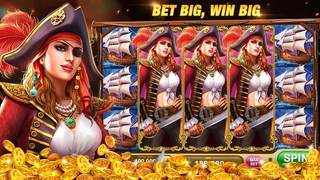 Slots Rush: Vegas Casino Slots (Слотс Раш)  [МОД Много монет] Screenshot 5